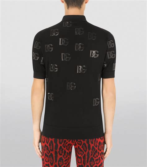 dolce gabbana polo shirt mens|Dolce & Gabbana polo shirts sale.